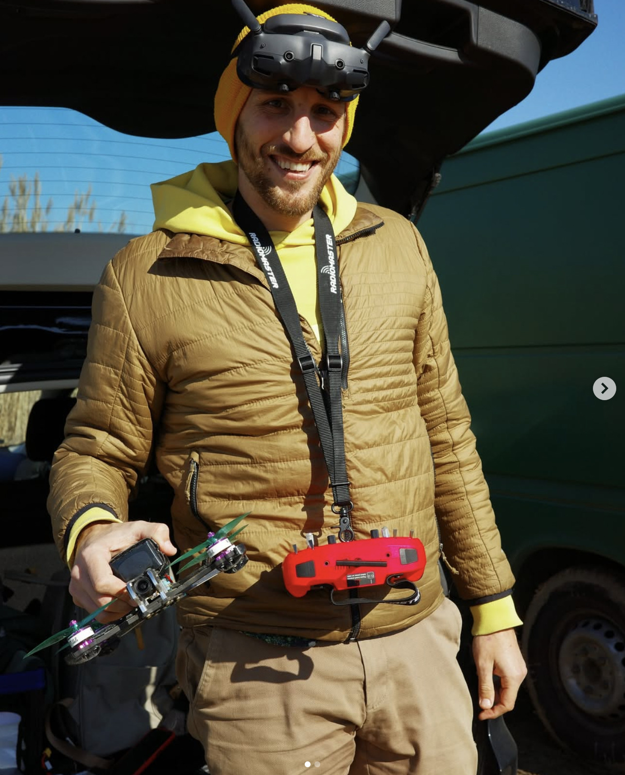 Paweł Wojda - Operator Drona i Mistrz Sumo